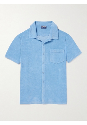 Vilebrequin - Charli Cotton-Blend Terry Shirt - Men - Blue - S