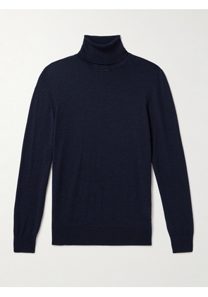 NN07 - Richard 6611 wool turtleneck sweater - Men - Blue - S