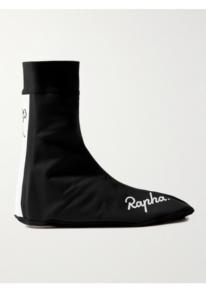 Rapha - Logo-Print Stretch-Jersey Overshoes - Men - Black - M