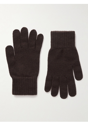 Anderson & Sheppard - Cashmere Gloves - Men - Brown