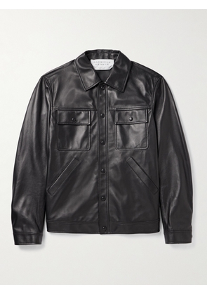 Gabriela Hearst - Levy Slim-Fit Leather Jacket - Men - Black - IT 46