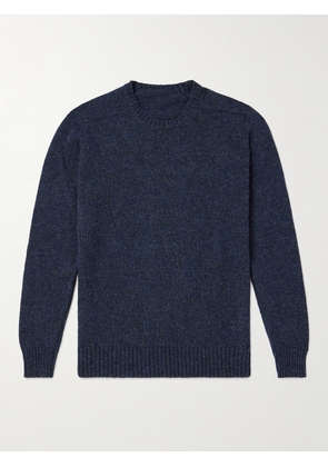 Anderson & Sheppard - Shetland Wool Sweater - Men - Blue - XS
