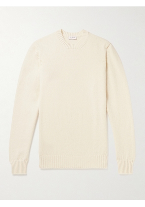 De Petrillo - Merino Wool and Cashmere-Blend Sweater - Men - White - IT 46
