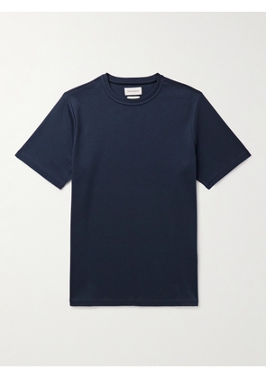 Oliver Spencer - Tavistock Organic Cotton-Jersey T-Shirt - Men - Blue - S