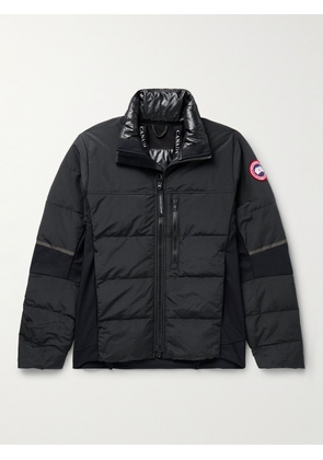 Canada Goose - HyBridge® Stretch Jersey-Panelled CORDURA® Down Jacket - Men - Black - XS