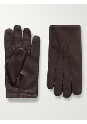 Purdey - Leather Gloves - Men - Brown - 7.5