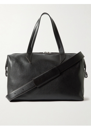 Métier - Nomad Leather Weekend Bag - Men - Black