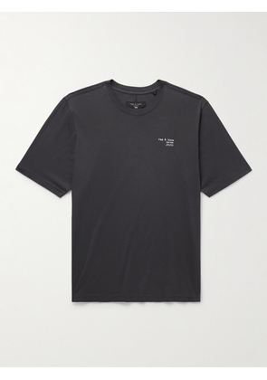 Rag & Bone - 425 Logo-Print Cotton-Jersey T-Shirt - Men - Gray - XS