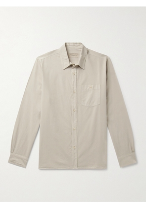 Officine Générale - Alex Lyocell and Cotton-Blend Shirt - Men - Neutrals - XS
