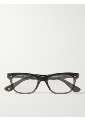 Garrett Leight California Optical - Buchanan Square-Frame Acetate Optical Glasses - Men - Black