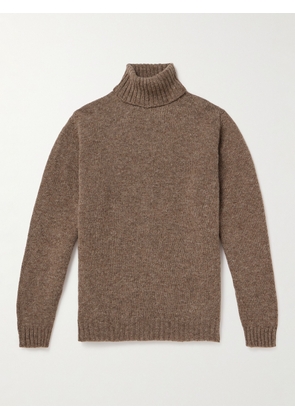 Kingsman - Shetland Wool Rollneck Sweater - Men - Neutrals - XS