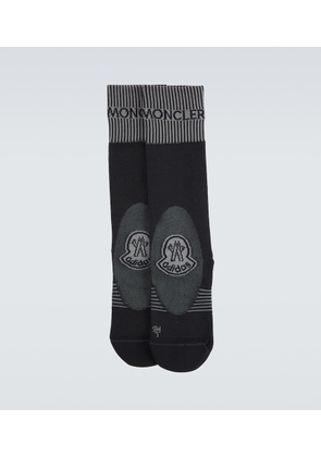 Moncler Genius x Adidas logo socks