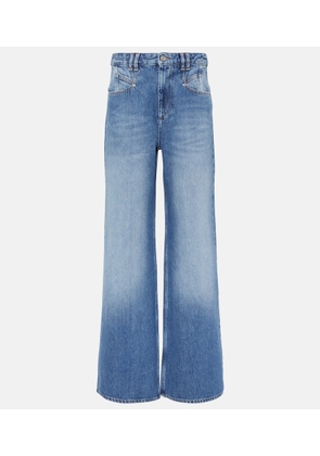 Isabel Marant Lemony high-rise wide-leg jeans