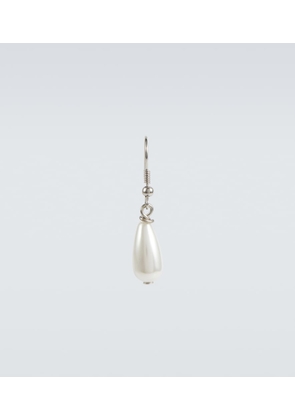 Dries Van Noten Single faux pearl earring