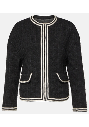 Gucci Embellished bouclé tweed wool jacket