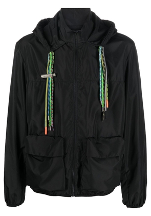 AMBUSH drawstring hooded jacket - Black