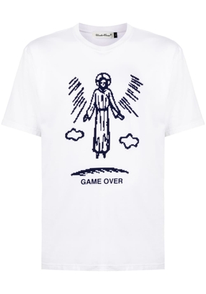 Undercover graphic-print cotton T-shirt - White