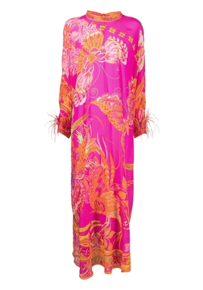 Camilla A Heart That Flutters silk dress - Multicolour