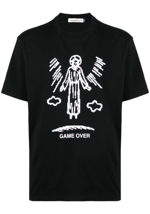 Undercover graphic-print cotton T-shirt - Black