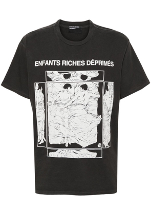 Enfants Riches Déprimés Italian Romance cotton T-shirt - Black