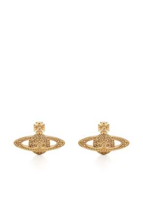 Vivienne Westwood Mini Bas Relief earrings - Gold