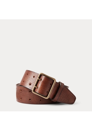 Leather Double-Prong Belt