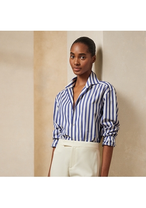 Capri Relaxed Fit Striped Cotton Shirt