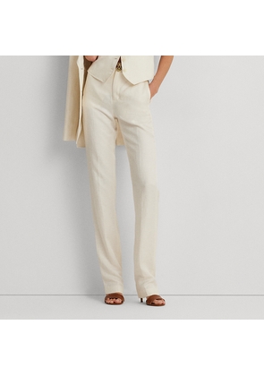 Linen-Blend Twill Trouser