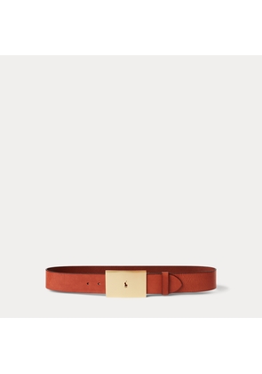 Polo ID Wide Leather Belt