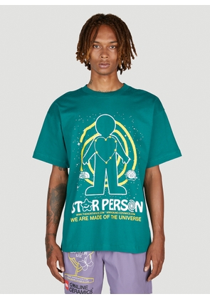 The North Face x Online Ceramics Graphic Print T-shirt - Man T-shirts Green L