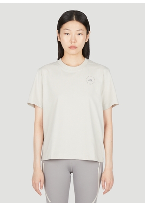 adidas by Stella McCartney Tca T-shirt - Woman T-shirts Grey S