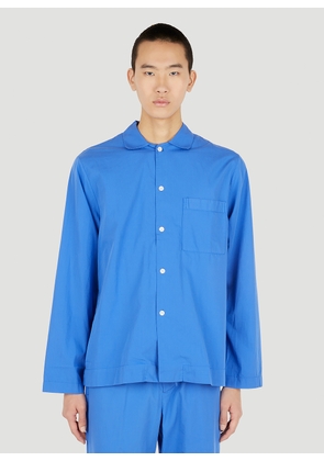 Tekla Classic Pyjama Shirt -  Shirts Blue S