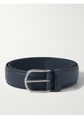 Anderson's - 3cm Full-Grain Leather Belt - Men - Blue - EU 75