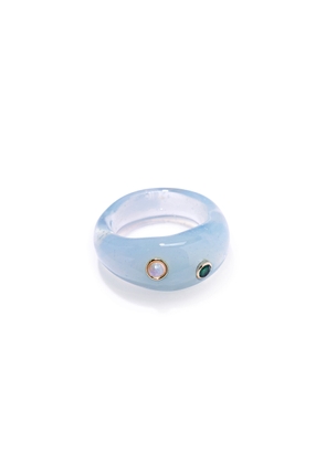 Lizzie Fortunato - Monument Sky Ring - Blue - US 6 - Moda Operandi - Gifts For Her