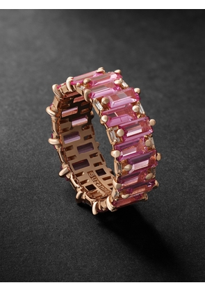 Suzanne Kalan - Rose Gold, Sapphire and Diamond Ring - Men - Pink - 10
