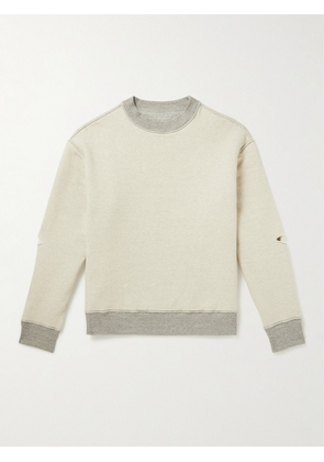 KAPITAL - Coneybowy Reversible Printed Cotton-Jersey Sweatshirt - Men - White - 2