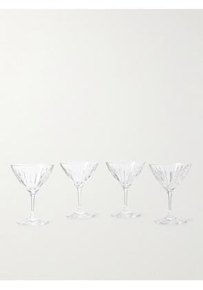 Soho Home - Roebling Set of Four Crystal Cocktail Glasses - Men - Neutrals