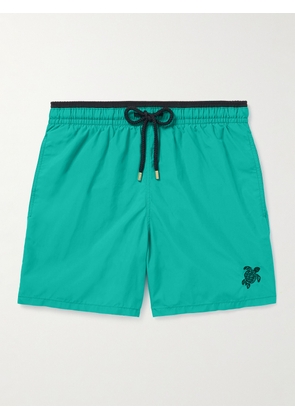 Vilebrequin - Moka Mid-Length ECONYL® Recycled Swim Shorts - Men - Blue - S