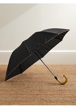 Paul Smith - Contrast-Tipped Wood-Handle Umbrella - Men - Black