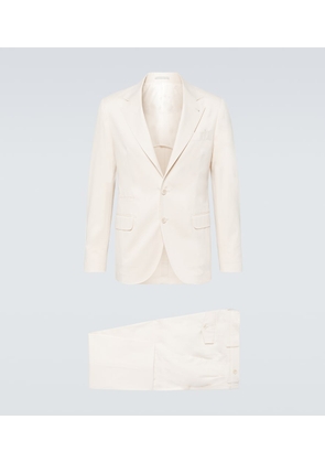 Brunello Cucinelli Cotton and cashmere-blend suit