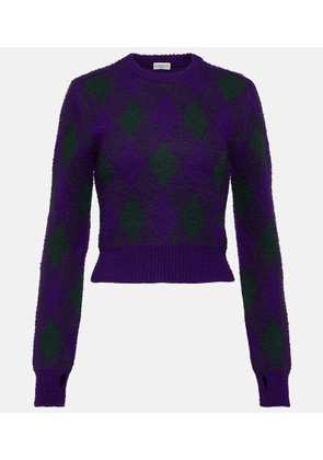 Burberry Argyle wool sweater