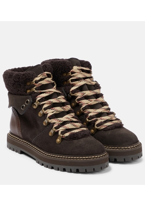 See By Chloé Eileen suede hiking boots