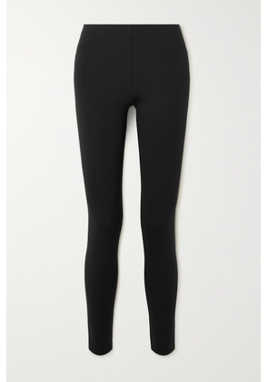 The Row - Essentials Woolworth Stretch-ponte Leggings - Black - x small,small,medium,large,x large