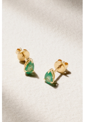 House Of Meraki - Aurora 18-karat Gold Emerald Earrings - One size