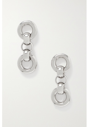Laura Lombardi - + Net Sustain Cinzia Recycled Platinum-plated Earrings - Silver - One size