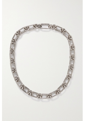 Laura Lombardi - + Net Sustain Cresca Platinum-plated Recycled Necklace - Silver - One size