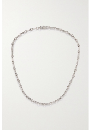 Laura Lombardi - + Net Sustain Platinum-plated Recycled Necklace - Silver - One size