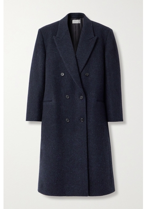 The Row - Dhanila Double-breasted Wool Coat - Blue - x small,small,medium,large
