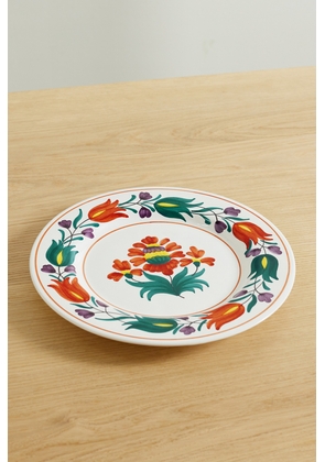 Cabana - Lia 29.5cm Painted Ceramic Dinner Plate - White - One size