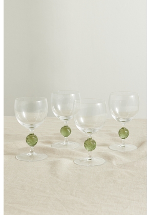 Cabana - Demetra Set Of Four Glasses - Neutrals - One size